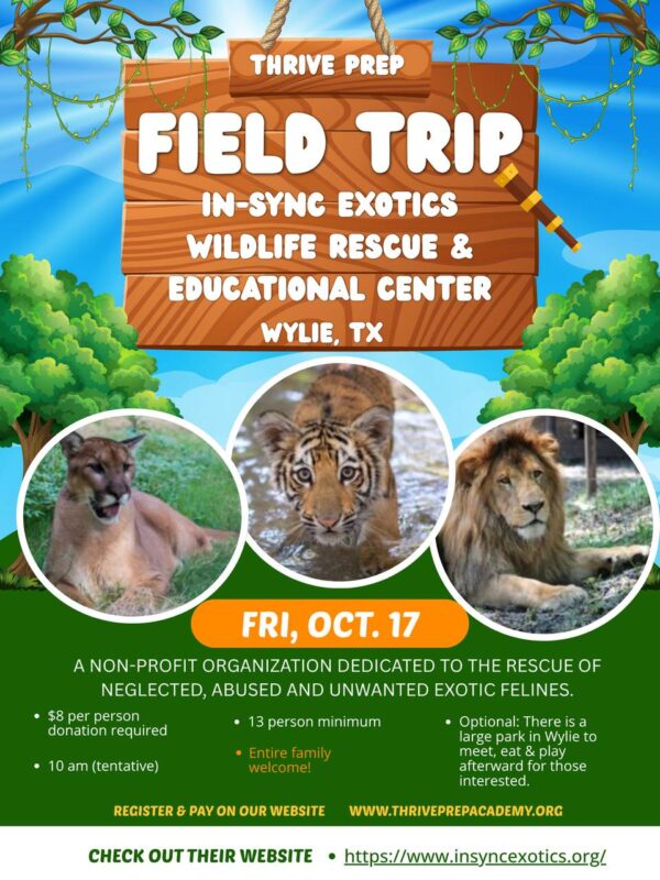 In-Sync Exotics Wildlife Rescue Field Trip
